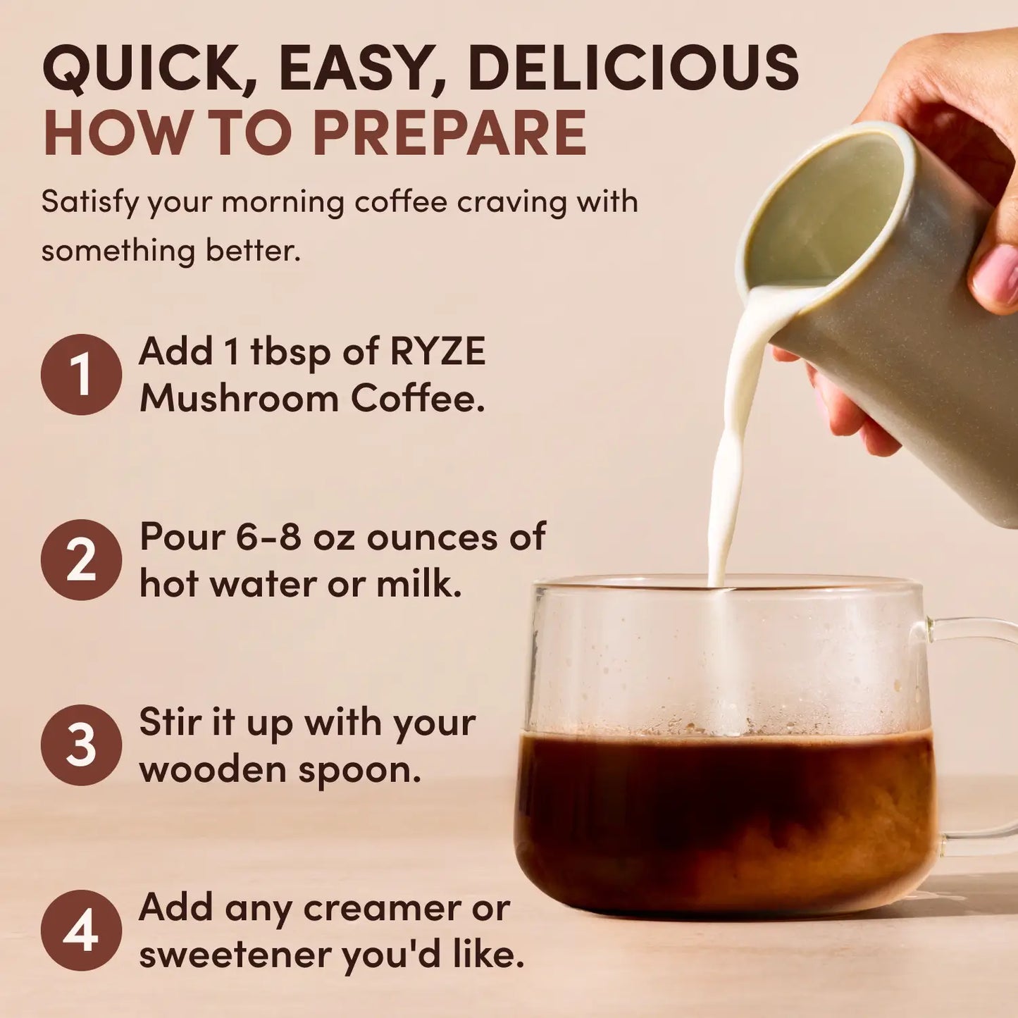 Mushroom Coffee Dark Roast (30 Servings)
